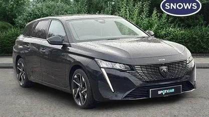 Used Peugeot 308 SW Allure Premium 131 HP (96 kW) 2023 Black Estate