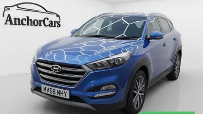 Used Hyundai Tucson GO! 141 HP (103 kW) 2018 Blue SUV