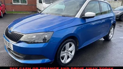 Blue Used 2018 Skoda Fabia Colour Edition Hatchback | £8,495 (Fair price)