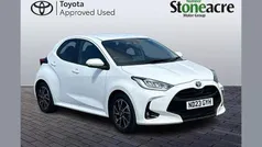 White Used 2023 Toyota Yaris Hybrid Design Hatchback | £17,250 (Good price)