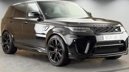 Używany Land Rover Range Rover Sport SVR 575 KM (422 kW) 2021 Czarny SUV