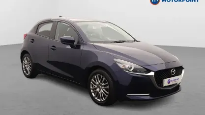 Used Mazda 2 Inclusive 90 HP (66 kW) 2021 Blue Hatchback