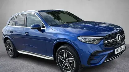 Used Mercedes GLC300 AMG line 313 HP (230 kW) 2025 Blue SUV