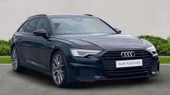 Blue Used 2021 Audi A6 Black Edition Estate | £28,131 (Good price)