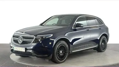 Used Mercedes EQC400 AMG line 300 kW (408 HP) 2023 Blue SUV