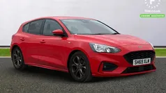 Red Used 2019 Ford Focus ST-Line Hatchback | £12,199 (Fair price)
