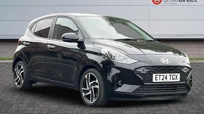 Black Used 2024 Hyundai i10 Premium Hatchback | £14,300 (Fair price)