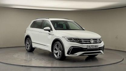 Used VW Tiguan R-line Edition 150 HP (110 kW) 2022 Pure white SUV