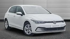 White Used 2021 VW Golf VIII Life Hatchback | £13,550 (Fair price)