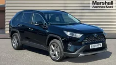 Black Used 2019 Toyota RAV4 Hybrid SUV | £22,194 (Fair price)