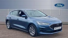 Blue Used 2022 Ford Focus Titanium Hatchback | £15,731 (Fair price)