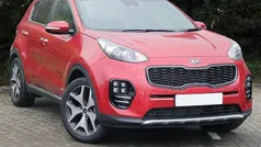 Red Used 2016 Kia Sportage GT-Line SUV | £14,595 (Fair price)