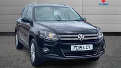 Black Used 2015 VW Tiguan Match SUV | £9,845 (Fair price)