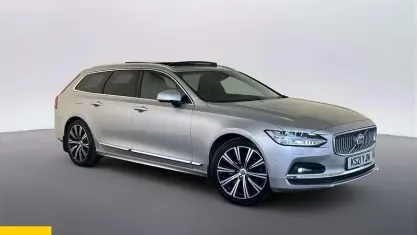 Used Volvo V90 Inscription 235 HP (172 kW) 2021 Silver Estate