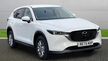 White New 2025 Mazda CX-5 Center-Line SUV | £24,499 (Good price)