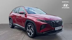 Sunset red Used 2022 Hyundai Tucson Ultimate SUV | £18,385 (Fair price)