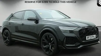 Used Audi RS Q8 Comfort 600 HP (441 kW) 2023 Mythos black metallic/mythos black metallic SUV