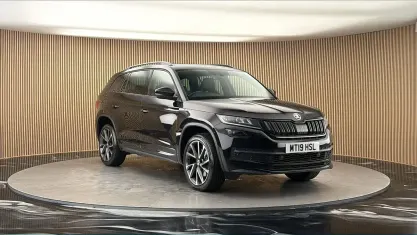 Used Skoda Kodiaq SportLine 190 HP (139 kW) 2019 Black SUV