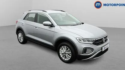 Silver Used 2023 VW T-Roc Life SUV | £18,199 (Fair price)
