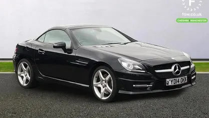 Used Mercedes SLK250 AMG 204 HP (150 kW) 2013 Black Cabriolet