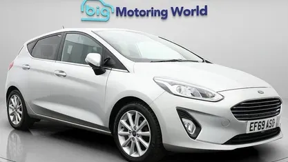 Used Ford Fiesta Titanium 101 HP (74 kW) 2020 Silver Hatchback