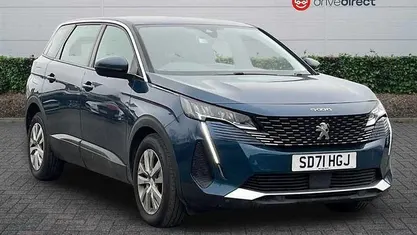 Used Peugeot 5008 Active Premium 131 HP (96 kW) 2021 Blue SUV