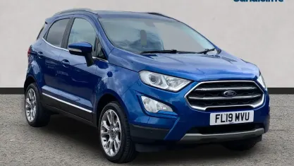Usado Ford Ecosport Titanium 125 CV (91 kW) 2022 Azul SUV