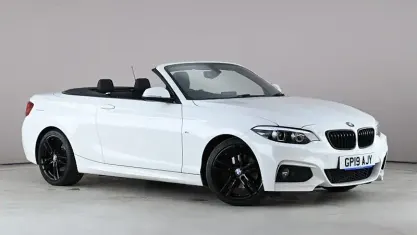 Used BMW 220 M Sport 190 HP (139 kW) 2019 White Cabriolet