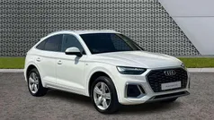 White Used 2022 Audi Q5 Sportback S-Line SUV | £30,795 (Super price)
