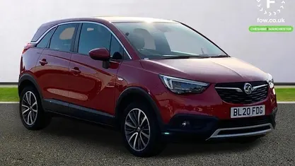 Used Vauxhall Crossland X Elite 131 HP (96 kW) 2020 Red SUV