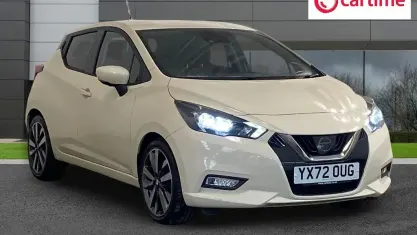Used Nissan Micra Tekna 92 HP (67 kW) 2022 White Hatchback