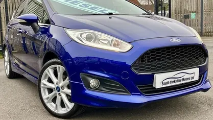 Used Ford Fiesta Titanium X 95 HP (69 kW) 2014 Blue Hatchback