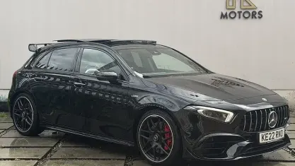 Used Mercedes A45 AMG AMG 421 HP (309 kW) 2022 Black Hatchback