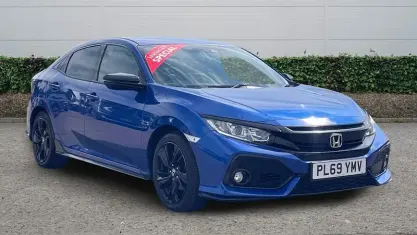 Used Honda Civic Sport 126 HP (92 kW) 2019 Blue Hatchback