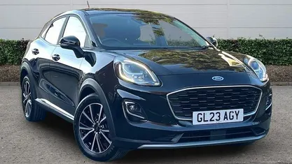 Used Ford Puma Titanium 125 HP (91 kW) 2023 Black SUV