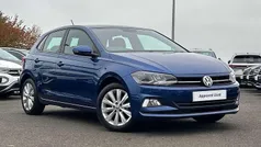 Blue Used 2018 VW Polo SEL Hatchback | £11,895 (Fair price)