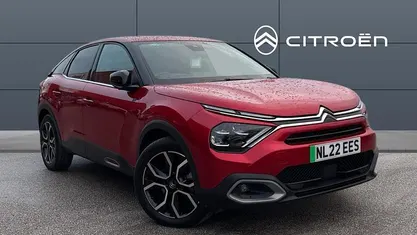 Red Used 2022 Citroën e-C4 Shine Hatchback | £12,470 (Fair price)