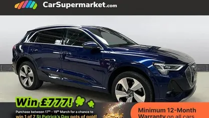 Used Audi e-tron S-Line 230 kW (313 HP) 2021 Blue SUV
