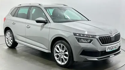 Used Skoda Kamiq SE L 116 HP (85 kW) 2020 Grey SUV