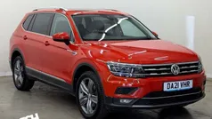 Orange Used 2021 VW Tiguan Allspace SEL SUV | £19,890 (Good price)