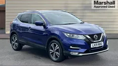 Blue Used 2019 Nissan Qashqai N-Connecta SUV | £12,026 (Good price)