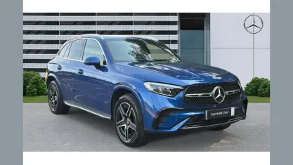 Used Mercedes GLC300 AMG line 313 HP (230 kW) 2026 Blue SUV