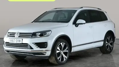 Usado VW Touareg R-line 262 HP (192 kW) 2017 Branco SUV
