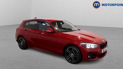 Używany BMW 118 M Sport 136 KM (100 kW) 2019 Czerwony Hatchback