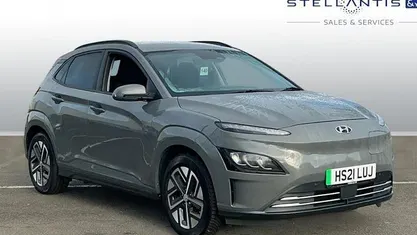 Used Hyundai Kona Premium 100 kW (136 HP) 2021 Blue SUV