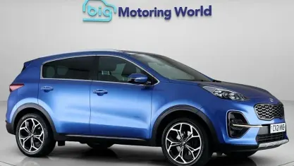 Used Kia Sportage GT-Line 177 HP (130 kW) 2021 Blue SUV