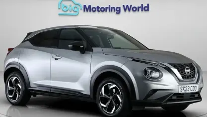 Używany Nissan Juke N-Connecta 114 KM (83 kW) 2023 Srebrny SUV