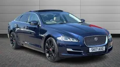 Dark sapphire Used 2017 Jaguar XJ Premium Luxury Sedan | £16,490 (Fair price)