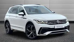White Used 2022 VW Tiguan R-line SUV | £27,150 (Fair price)
