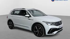 White Used 2022 VW Tiguan R-line SUV | £26,049 (Fair price)